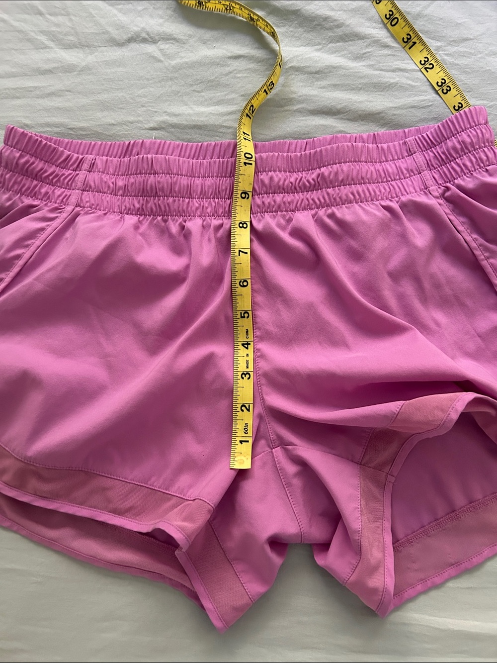 Athleta Pink Athletic Shorts with Side Pockets - Picture 4 of 8